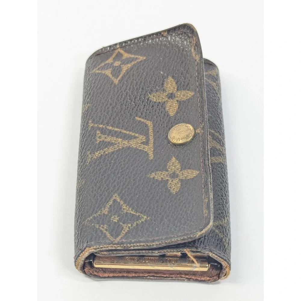 Louis Vuitton Monogram 4 Key Holder Multicles Case‎
